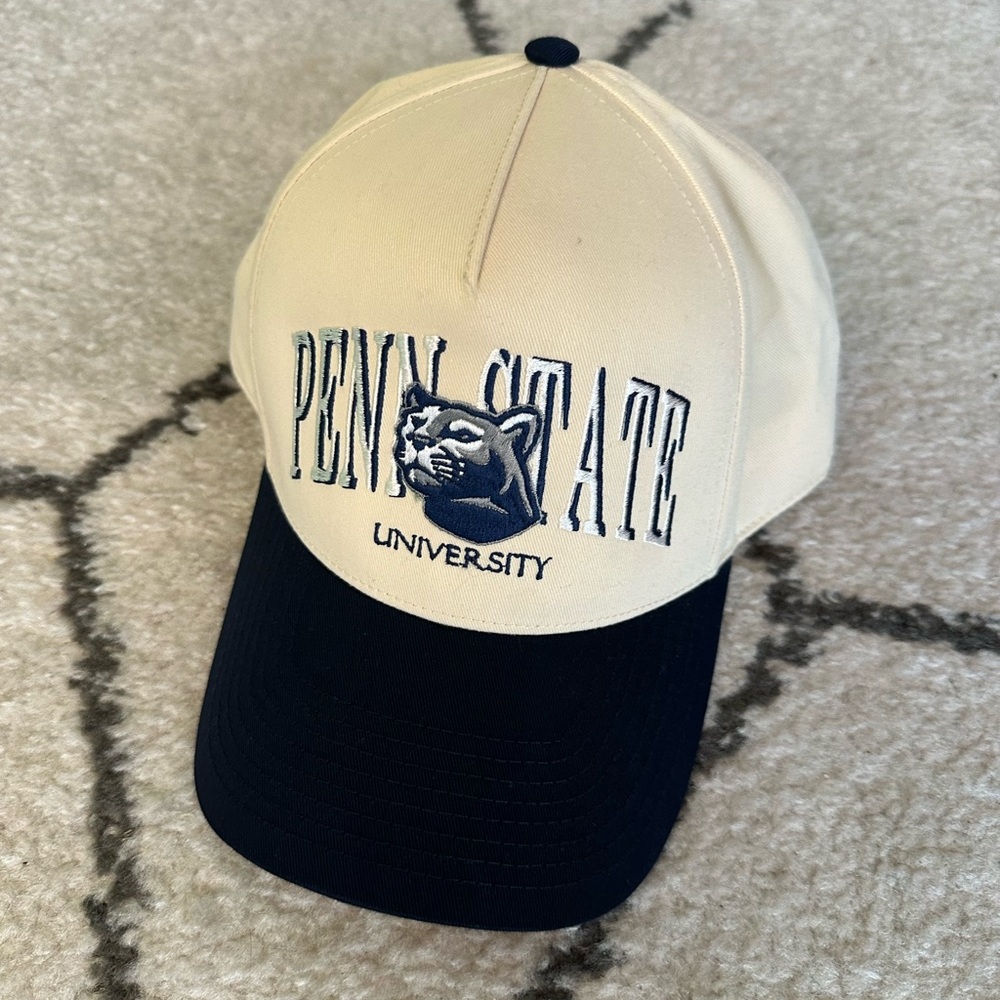 Penn State University Custom Retro Hat NWOT